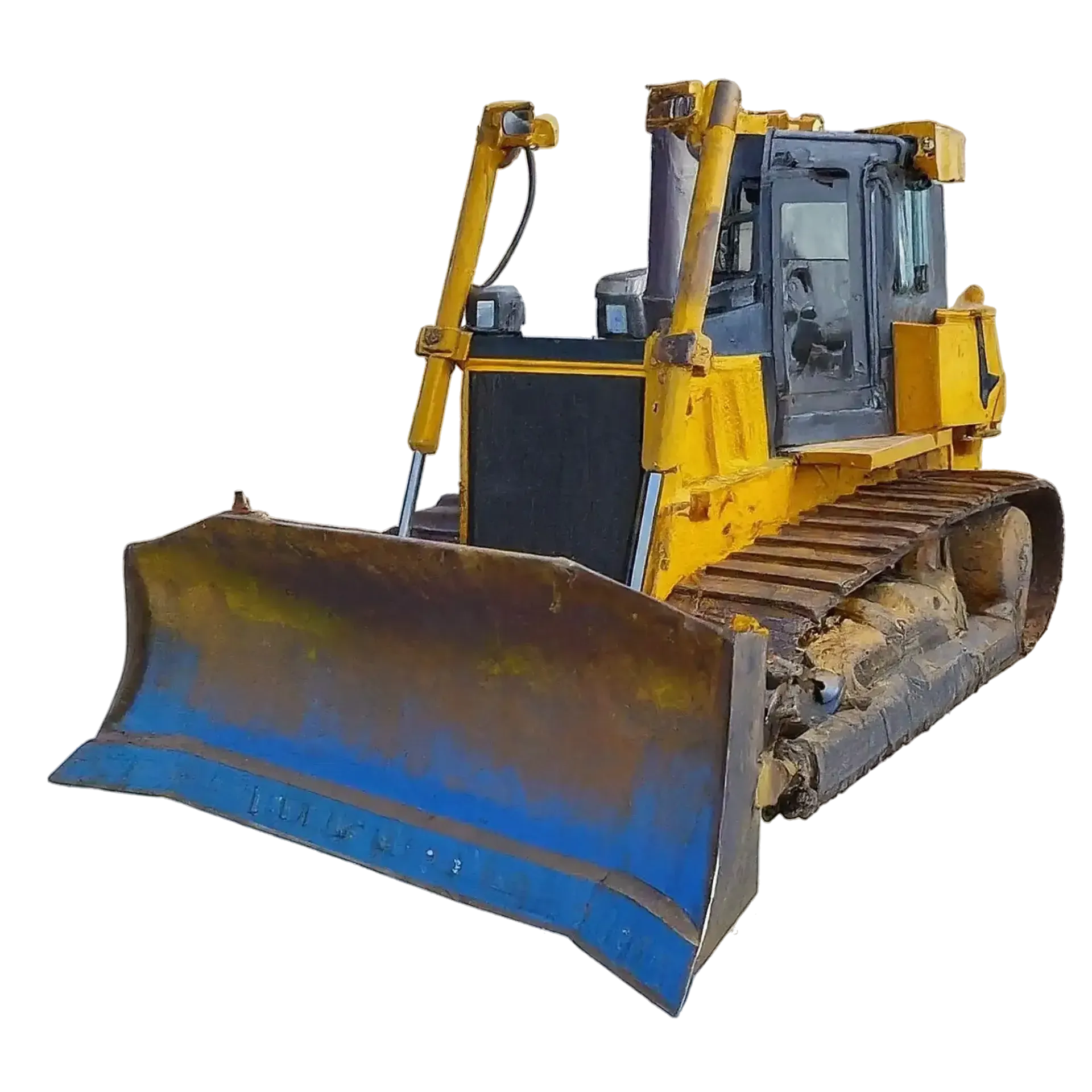 Bulldozer ready for site work