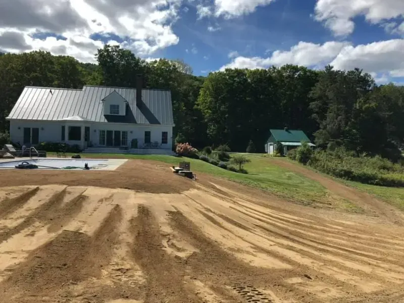 Excavation work in progress